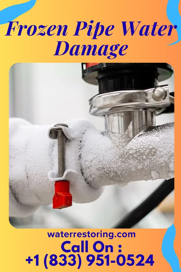 Frozen Pipe Water Damage in Mantador, ND